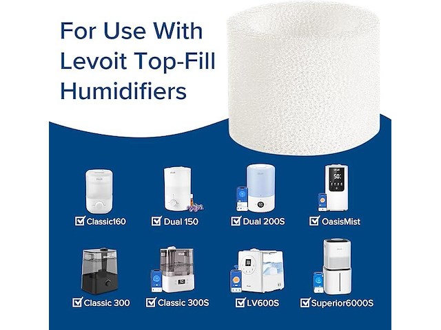 Levoit vervangende filters (10-pack) - afbeelding 2 van  2