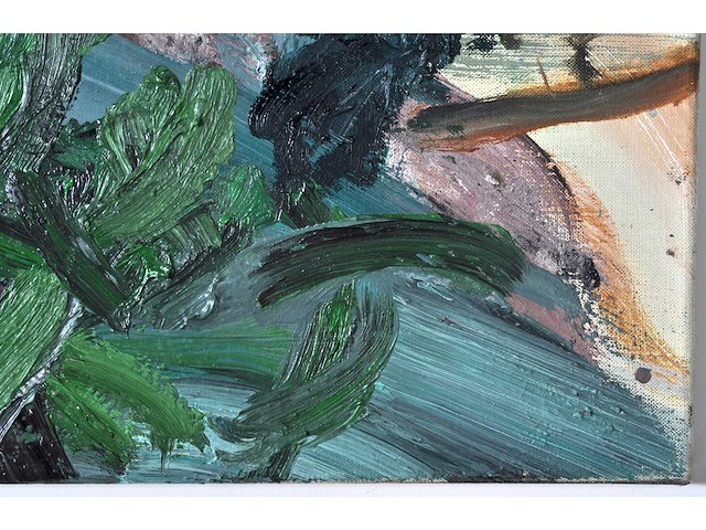 Lex van lith - abstracte tuincompositie - olie op doek - 50x80 cm - afbeelding 6 van  12