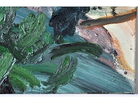 Lex van lith - abstracte tuincompositie - olie op doek - 50x80 cm - afbeelding 6 van  12