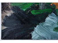 Lex van lith - abstracte tuincompositie - olie op doek - 50x80 cm - afbeelding 7 van  12