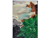 Lex van lith - abstracte tuincompositie - olie op doek - 50x80 cm - afbeelding 8 van  12