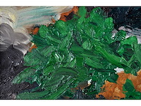 Lex van lith - abstracte tuincompositie - olie op doek - 50x80 cm - afbeelding 11 van  12