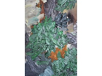Lex van lith - abstracte tuincompositie - olie op doek - 50x80 cm - afbeelding 12 van  12