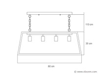 Lexington ambiente stalen hanglamp - afbeelding 7 van  10