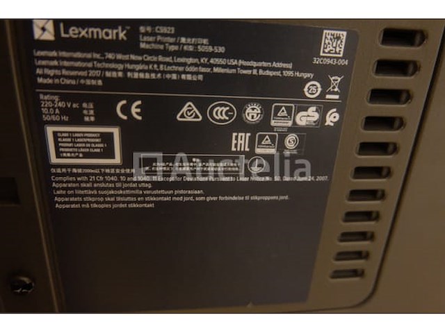 Lexmark cs923-printer - afbeelding 9 van  11