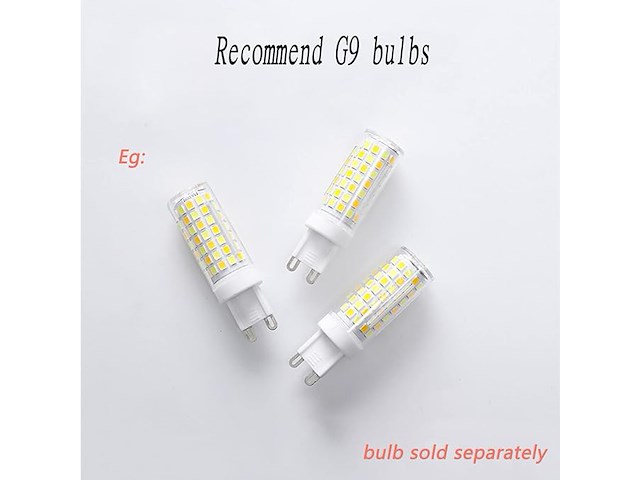 Lfsem glazen globe wandlamp (ø15cm) - afbeelding 3 van  3