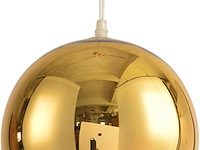 Lfsem gouden glazen bol hanglamp (150 mm) - afbeelding 2 van  4