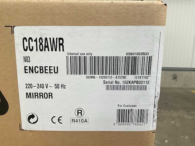 Lg - cc18awr - airconditioning - afbeelding 4 van  4