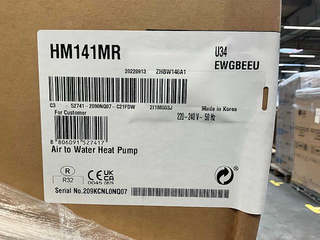 Lg - hm141mr - warmtepomp - afbeelding 3 van  4