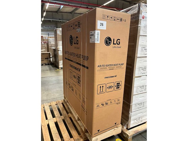 Lg - hm143mr u34 - r32 - 3f wit - warmtepomp - afbeelding 2 van  5