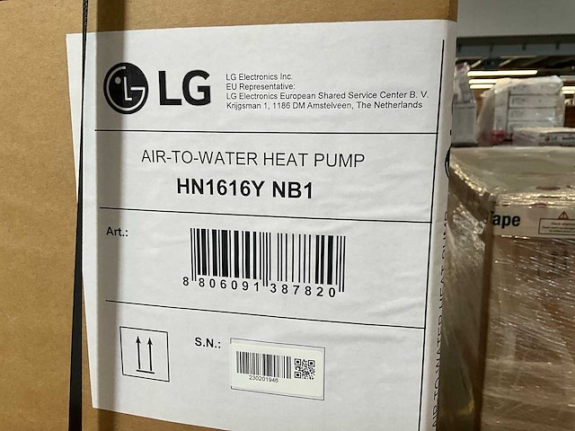 Lg - hn1616y therma v - warmtepomp - afbeelding 5 van  5