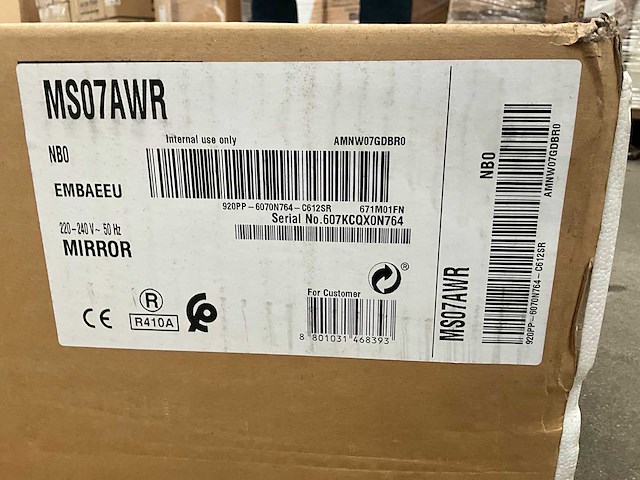 Lg - ms07awr - airconditioning - afbeelding 4 van  5
