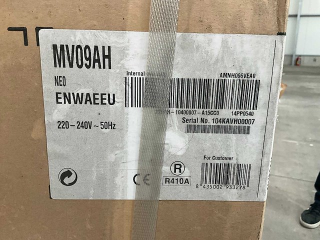 Lg - mv09ah - airconditioning - afbeelding 4 van  4