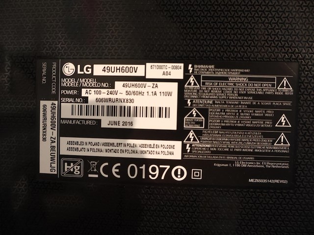 Lg 49 inch tv - afbeelding 4 van  7