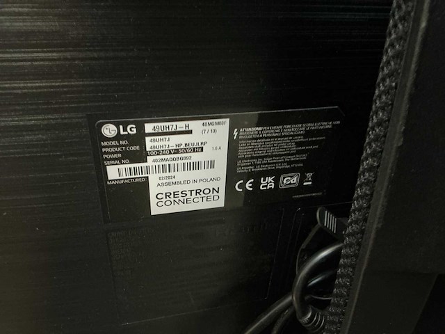 Lg 49uh7j-h televisie - afbeelding 4 van  6