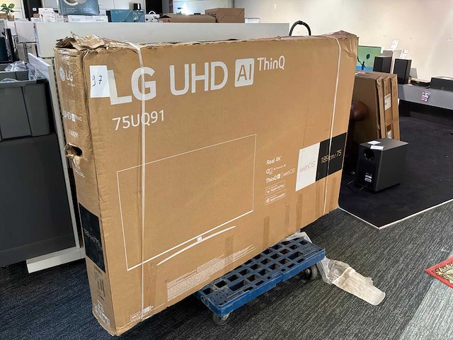 Lg 75uq91 uhd ai thinq televisie - afbeelding 2 van  5