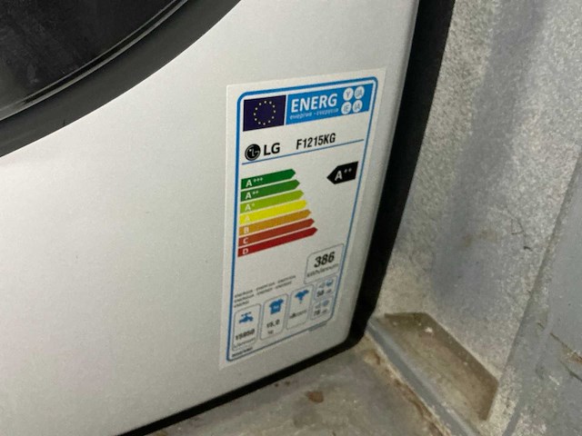 Lg f1215kg wasmachine - afbeelding 3 van  6