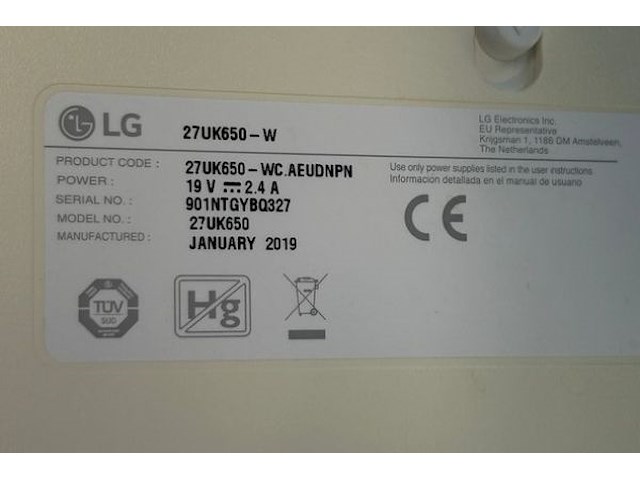 Lg monitor - afbeelding 4 van  4