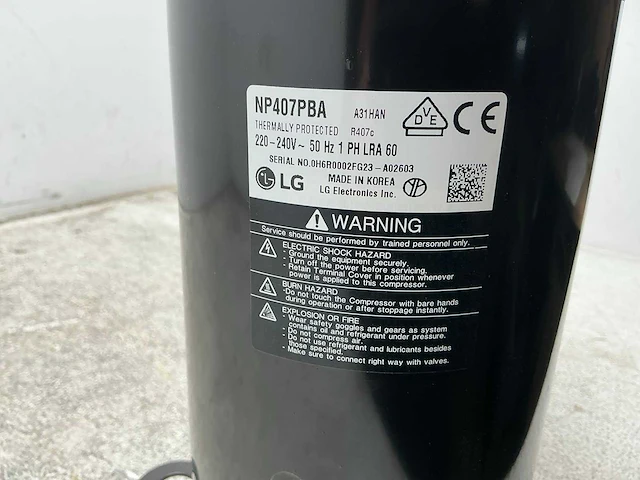 Lg np407pba airco pomp (8x) - afbeelding 7 van  7