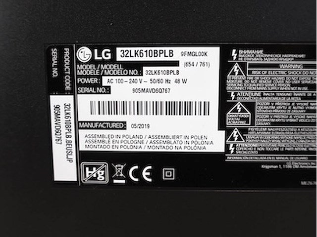 Lg smart tv (32inch) - afbeelding 4 van  8