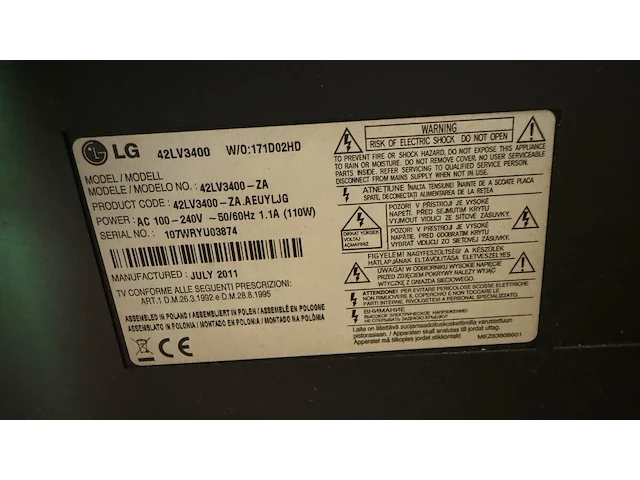 Lg tv - afbeelding 3 van  5