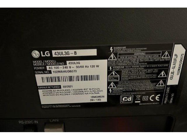 Lg tv - afbeelding 4 van  8