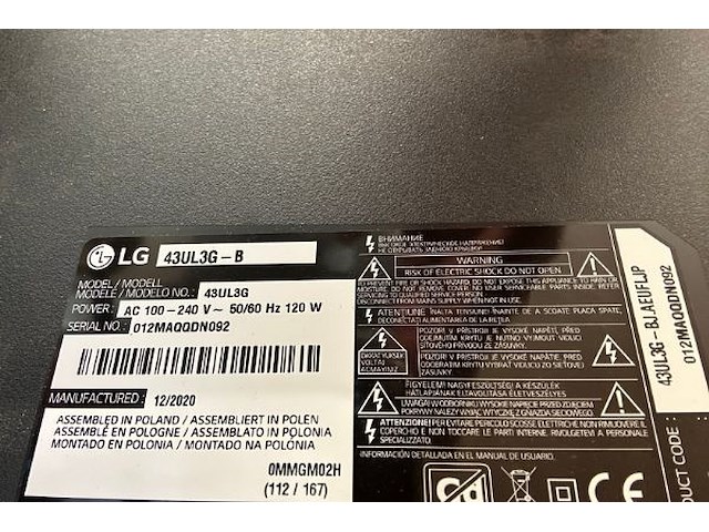 Lg tv - afbeelding 2 van  3