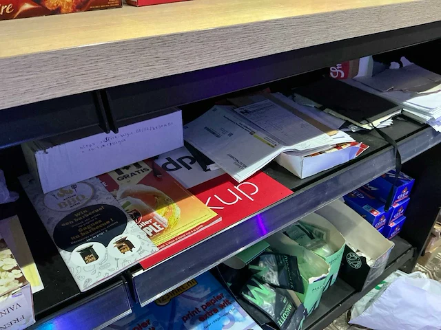L&h dubbelzijdige diverse gondella winkelrekken (8x) - afbeelding 2 van  14