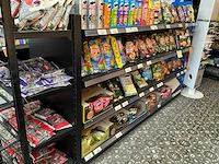 L&h dubbelzijdige diverse gondella winkelrekken (8x)