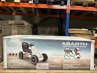 Licensed abarth children's pedal go-kart - black - afbeelding 2 van  4