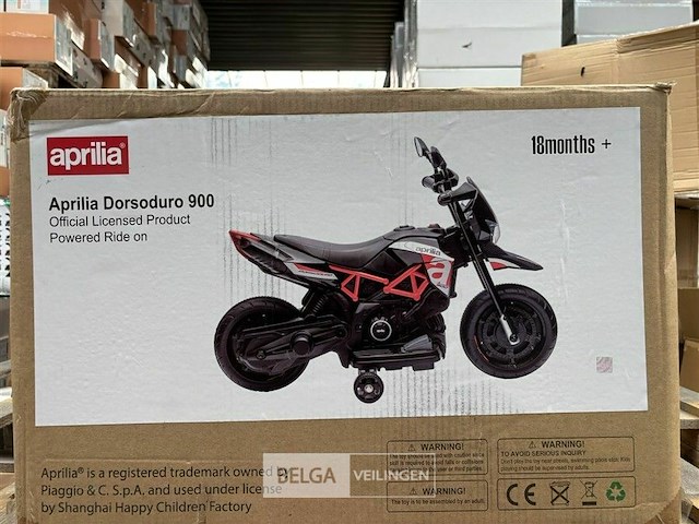 Licensed aprilia dorsoduro 900 small - red - afbeelding 2 van  4