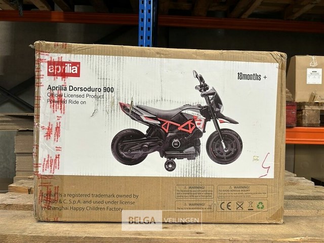 Licensed aprilia dorsoduro 900 small - red - afbeelding 2 van  4