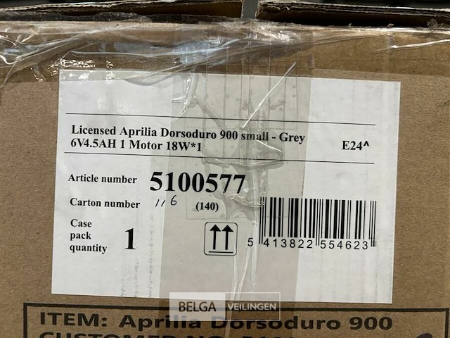 Licensed aprilia dorsoduro 900 small grey - afbeelding 3 van  3