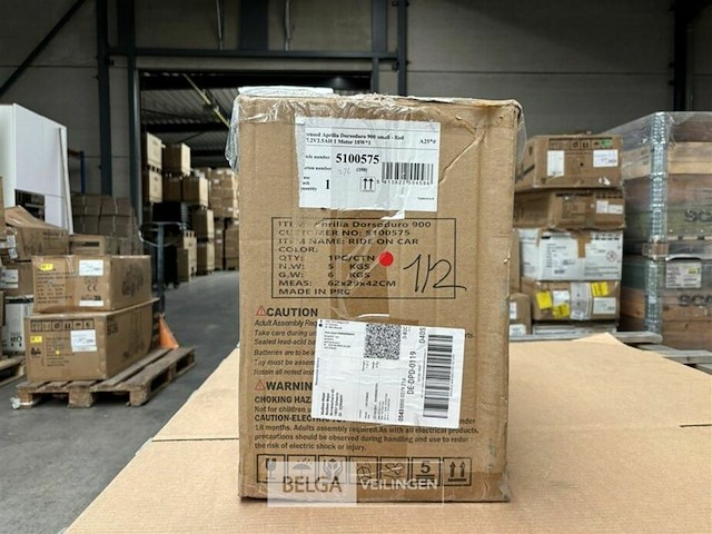 Licensed aprilia dorsoduro 900 small red - afbeelding 3 van  4