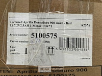 Licensed aprilia dorsoduro 900 small red - afbeelding 4 van  4