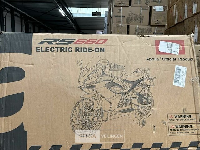 Licensed aprilia rs660 motorcycle - black - afbeelding 2 van  5