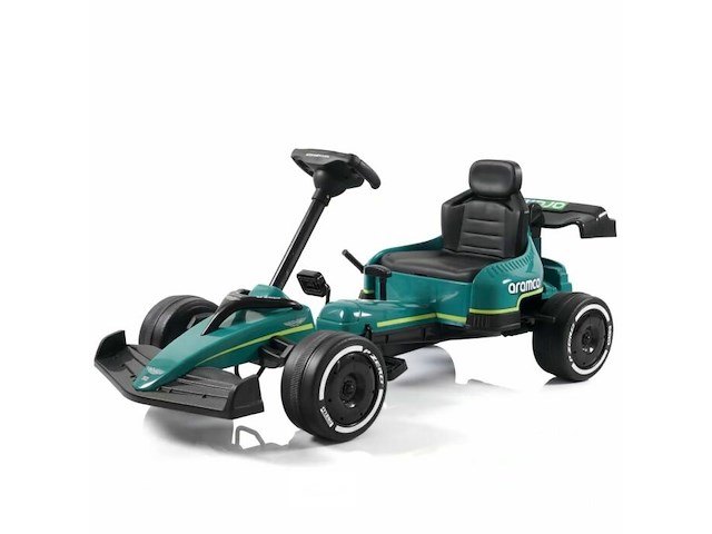 Licensed aston martin go-kart - green - afbeelding 1 van  4