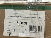 Licensed bentley mulsanne ride on car - black - afbeelding 4 van  4