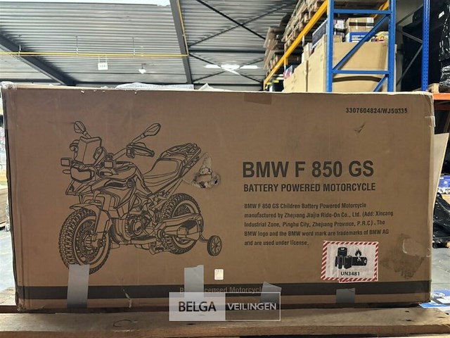 Licensed bmw f850 gs - yellow - afbeelding 4 van  5