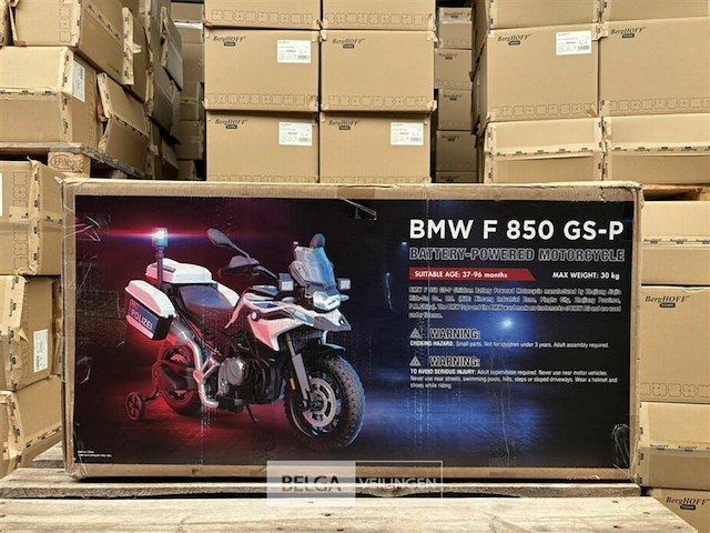 Licensed bmw f850 gs motorcycle - white - afbeelding 2 van  4