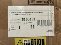 Licensed bmw f850 gs motorcycle - white - afbeelding 4 van  4