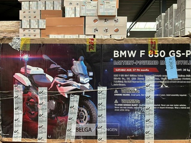 Licensed bmw f850 gs motorcycle white - afbeelding 2 van  4