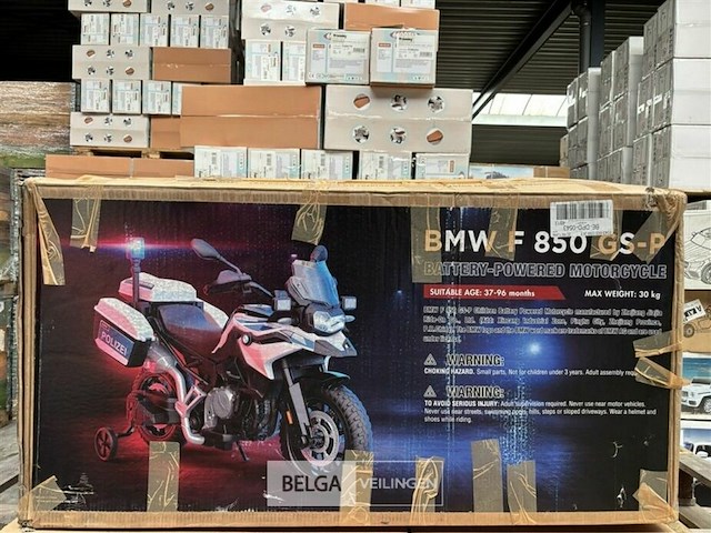 Licensed bmw f850 gs motorcycle white - afbeelding 2 van  4