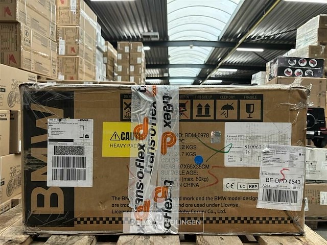 Licensed bmw go kart - blue - afbeelding 3 van  4