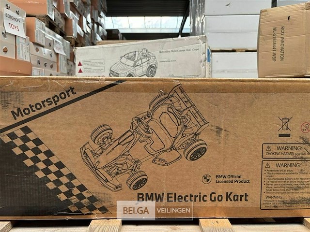 Licensed bmw go kart - white - afbeelding 2 van  4