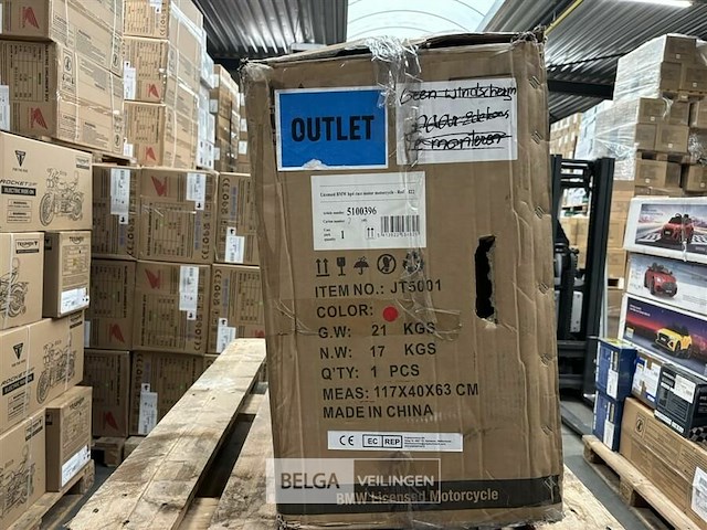 Licensed bmw hp4 race motor motorcycle - red - afbeelding 3 van  4