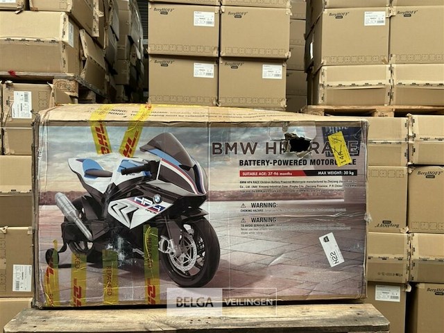 Licensed bmw hp4 race motor motorcycle - red - afbeelding 2 van  4