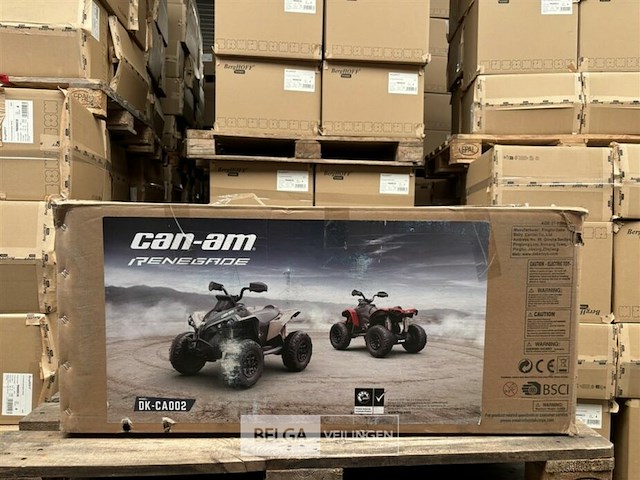 Licensed can am renegade atv - khaki - afbeelding 2 van  4