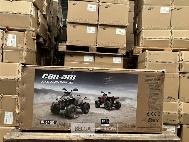 Licensed can am renegade atv - red - afbeelding 2 van  5