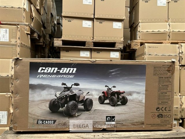 Licensed can am renegade atv - red - afbeelding 3 van  5